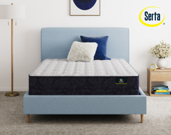 Linenspa Essentials 8 In. Firm Gel Memory Foam Hybrid Mattress