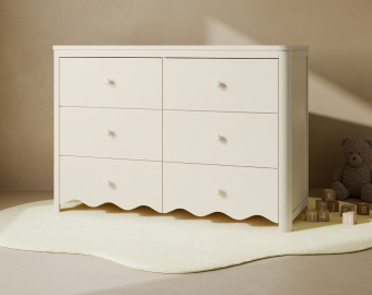 Charlie 6 Drawer 46.625" W Double Dresser