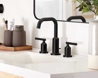 Baleine 30'' Single Bathroom Vanity with Engineered Marble Top